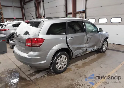 2018 Dodge Journey Se z USA, uszkodzony, nr VIN 3C4PDCAB0JT444746